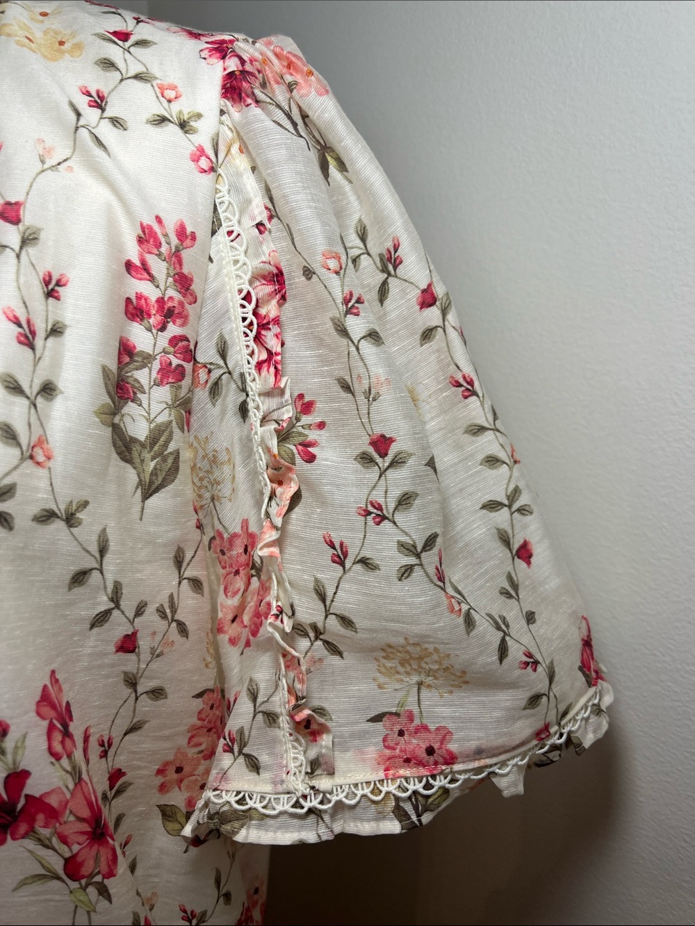 Jessie Button-Down Floral Print Midi Dress - Picture 13 of 17